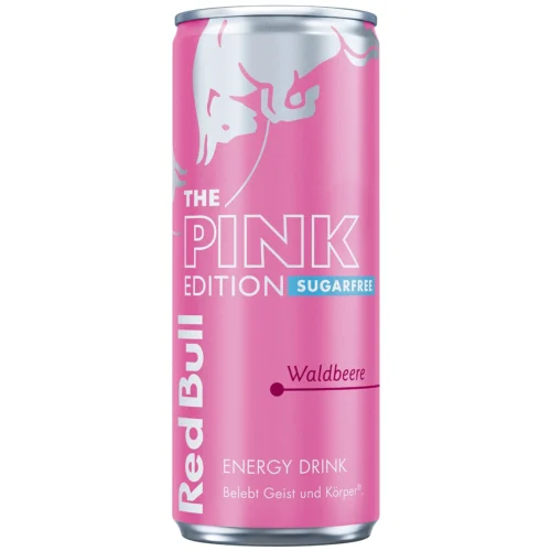 Redbull Pink Sugar Free 24x25cl