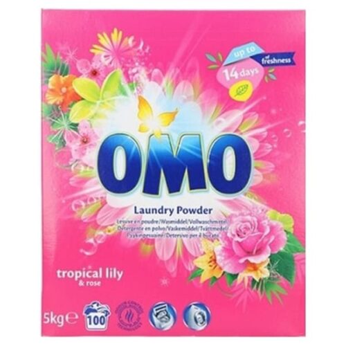 OMO Waspoeder Tropical Lily 5kg