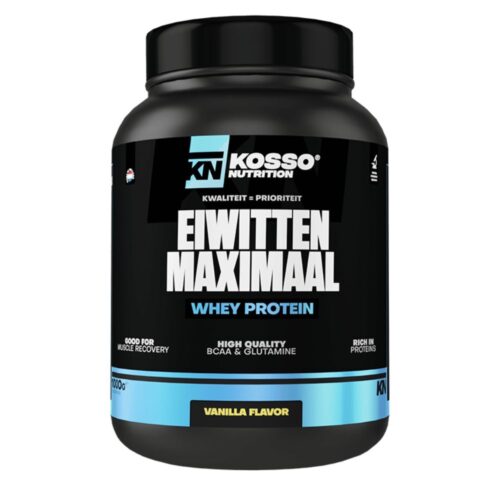 Kosso Nutrition: Eiwitten Maximaal Vanille 1kg